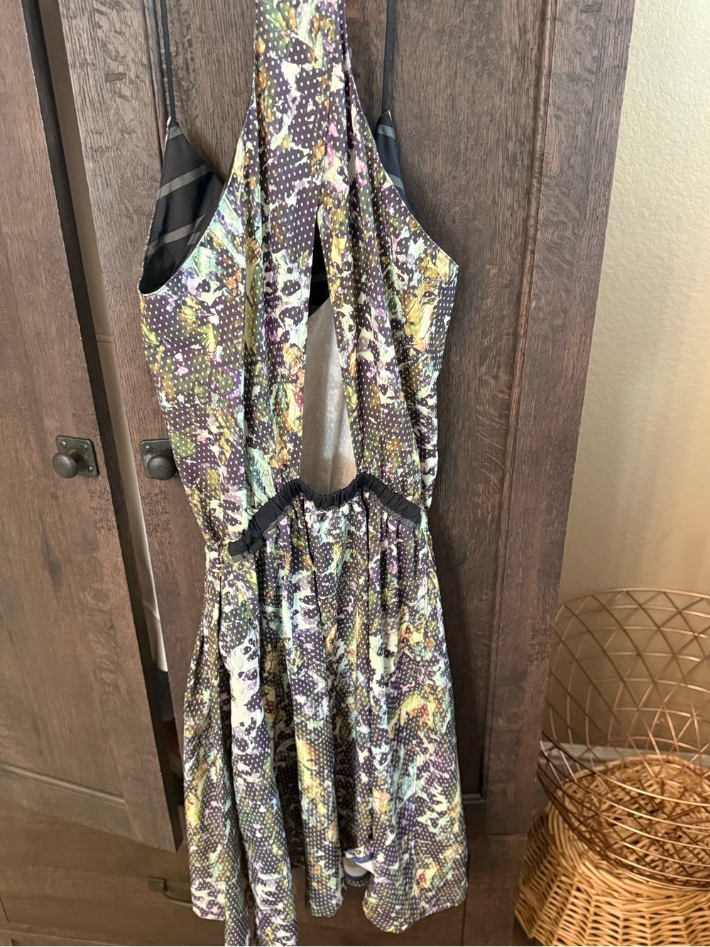 lululemon athletica Floral Halter Dress in Purple and Yellow